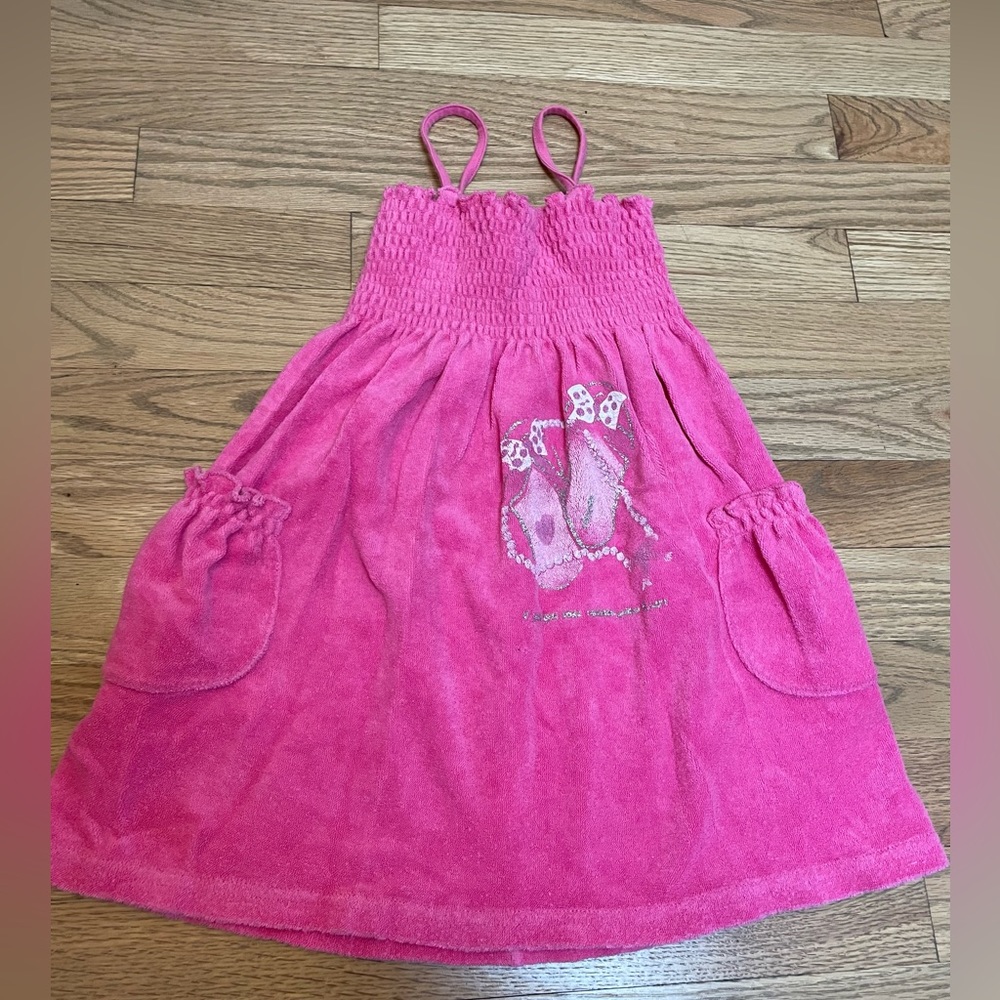 Towel dress, size 5